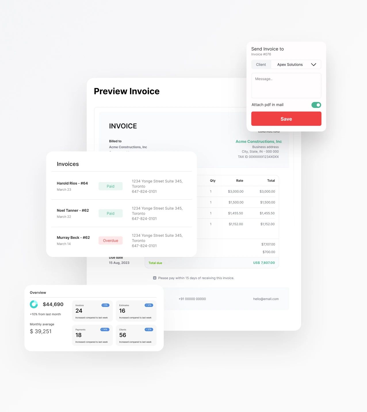 Service Fusion invoicing workflow
