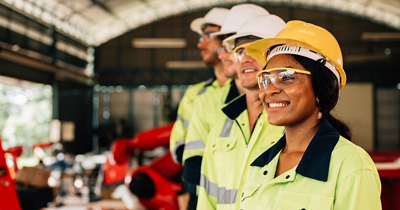 Group of Service Technicians