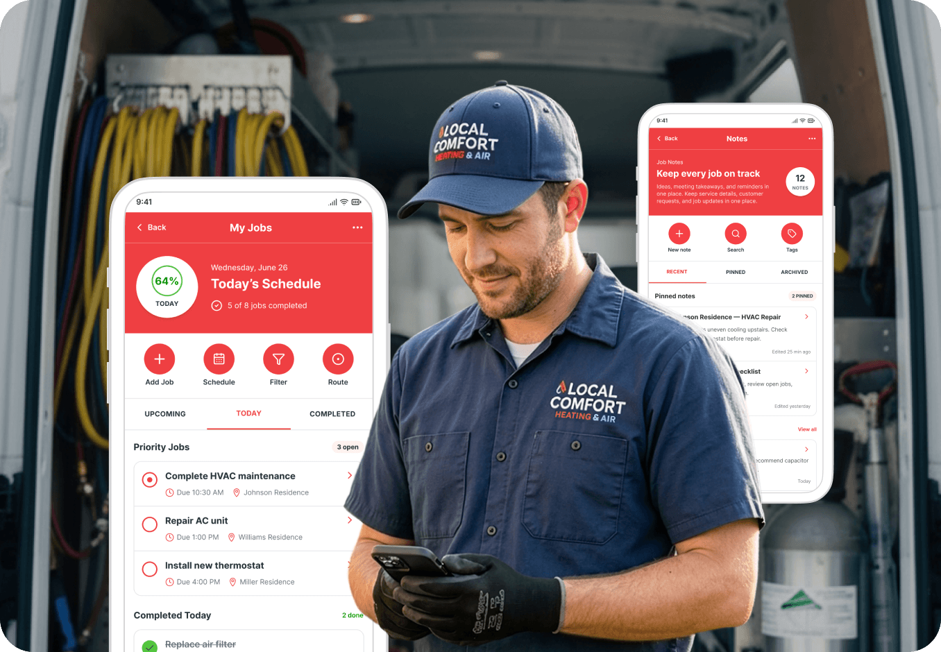 Field service management software